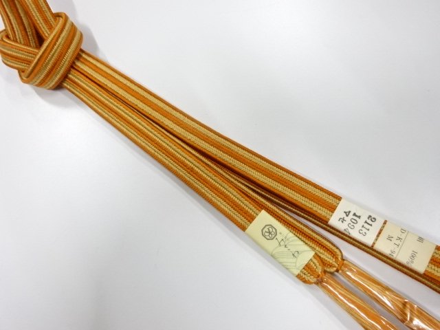 JAPANESE KIMONO / UNUSED Tegumi obijime